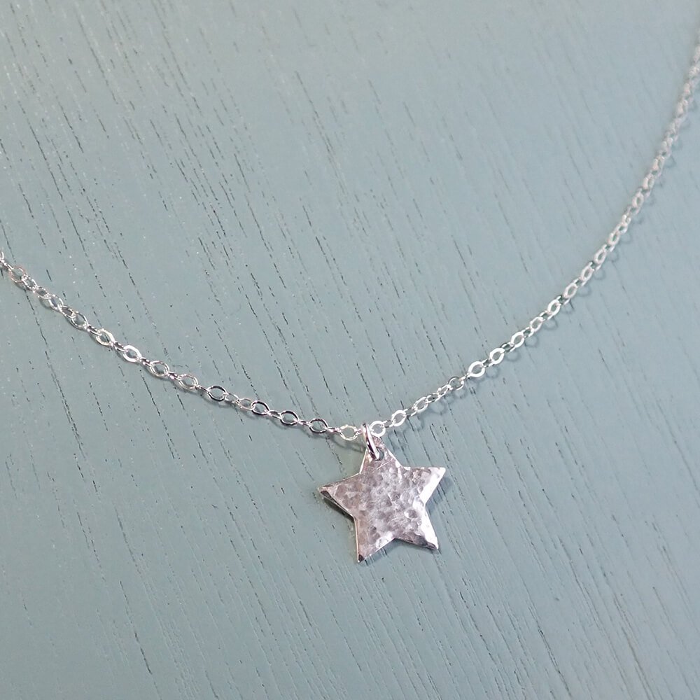 Silver Star Necklace